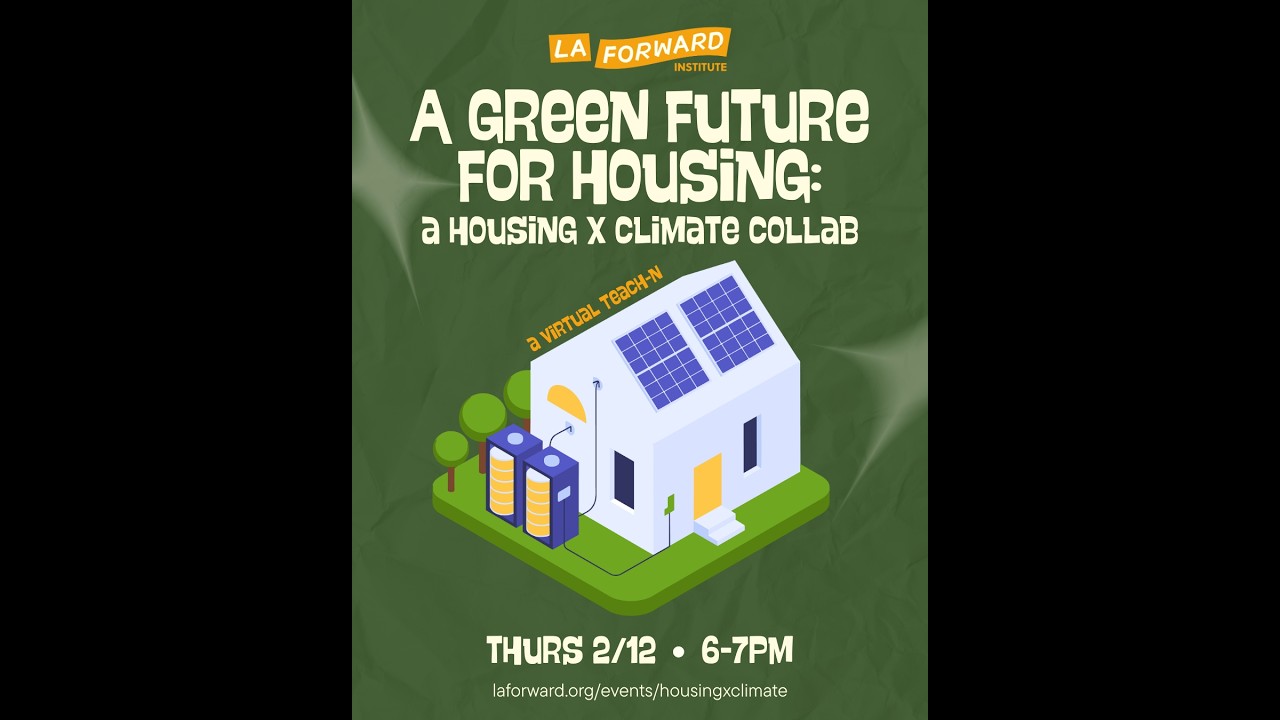 A Green Future for Housing: A Housing x Climate Justice Collab