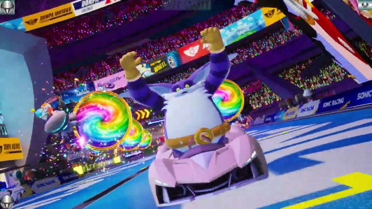 Creeviant plays Sonic Racing: CrossWorlds: Custom Match 15 (Triple Team Match)