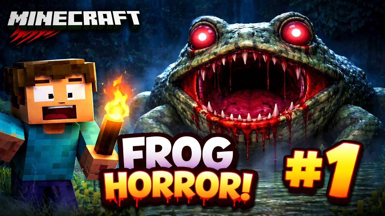AM INTRAT în Minecraft From The Frog… și REGRET! 🐸😱 (#1)