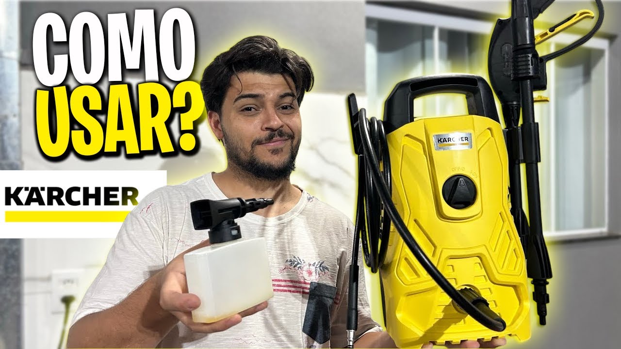 ✅Jeito Certo de Usar a Kärcher Compacta (Evite Erros no Primeiro Uso)