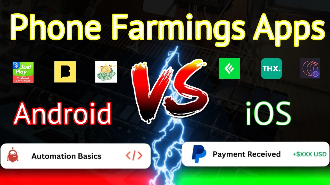 iOS vs Android: Best Phone Farming Apps