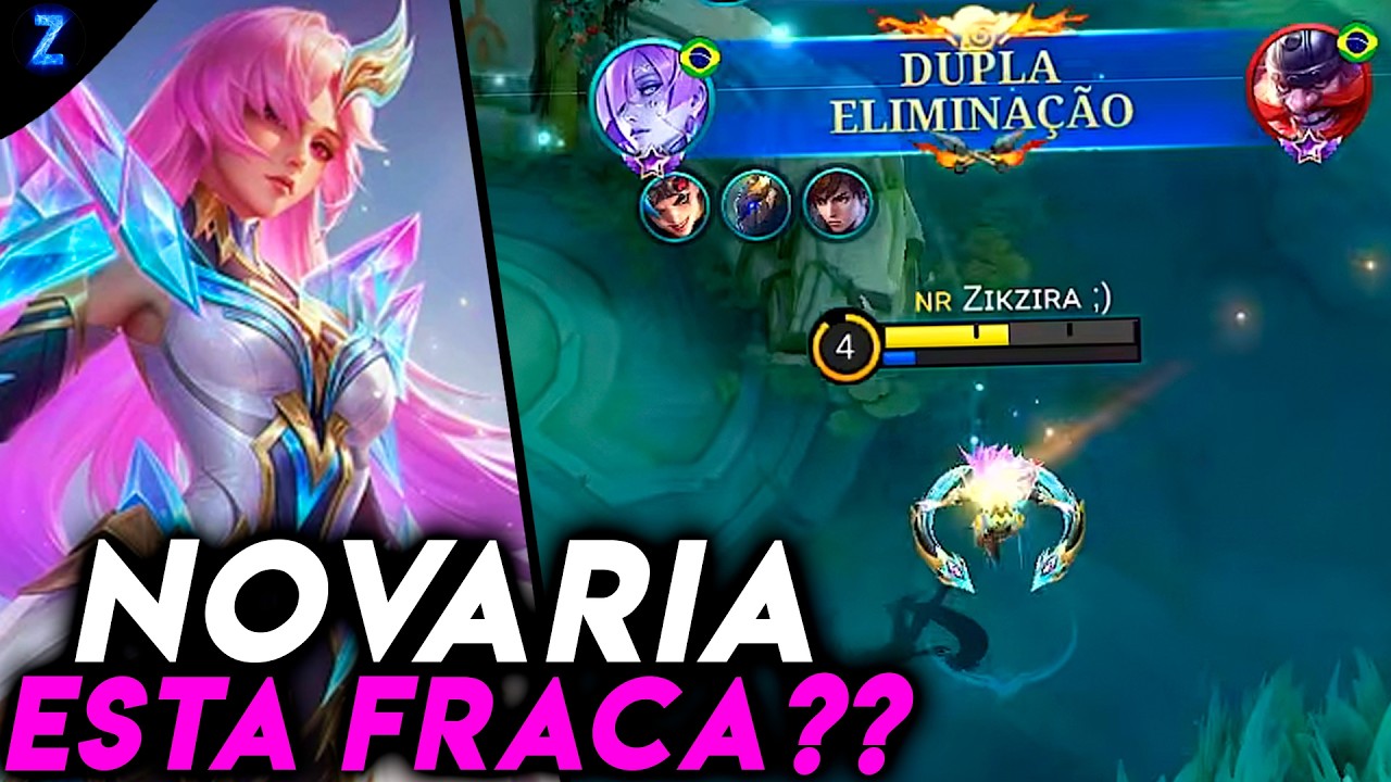 SKIN M7 DA NOVARIA!! - NOVARIA GAMEPLAY | Mobile Legends