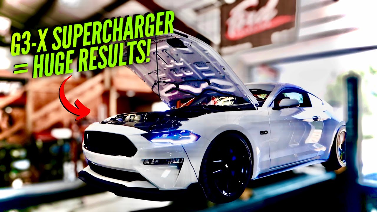 MY ESS G3X SUPERCHARGED MUSTANG GT FINALLY HITS THE DYNO... BIG RESULTS!