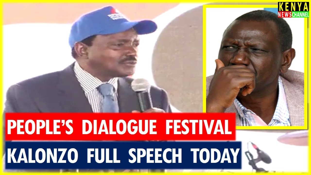 GLOVES OFF as Kalonzo Lectures Ruto badly with Gachagua at the People Dialogue Festival