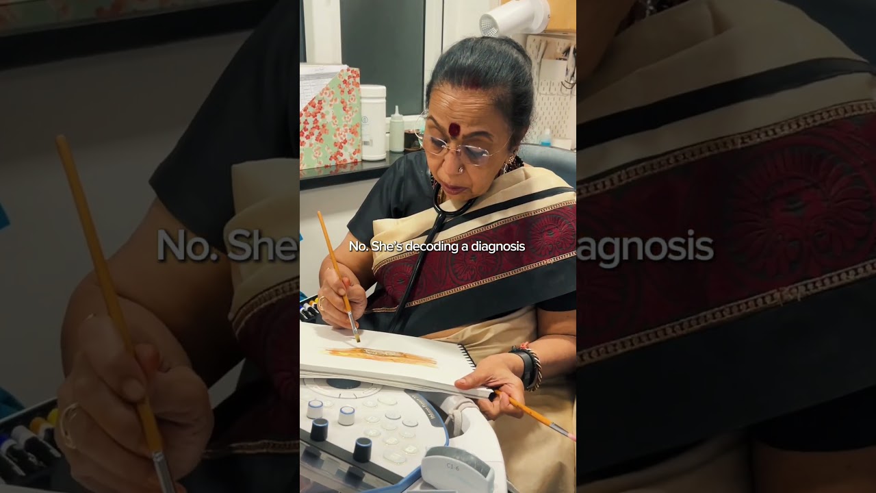 Is she just sketching? - Mamata Deenadayal | Mamata Fertility Hospital: Hyderabad