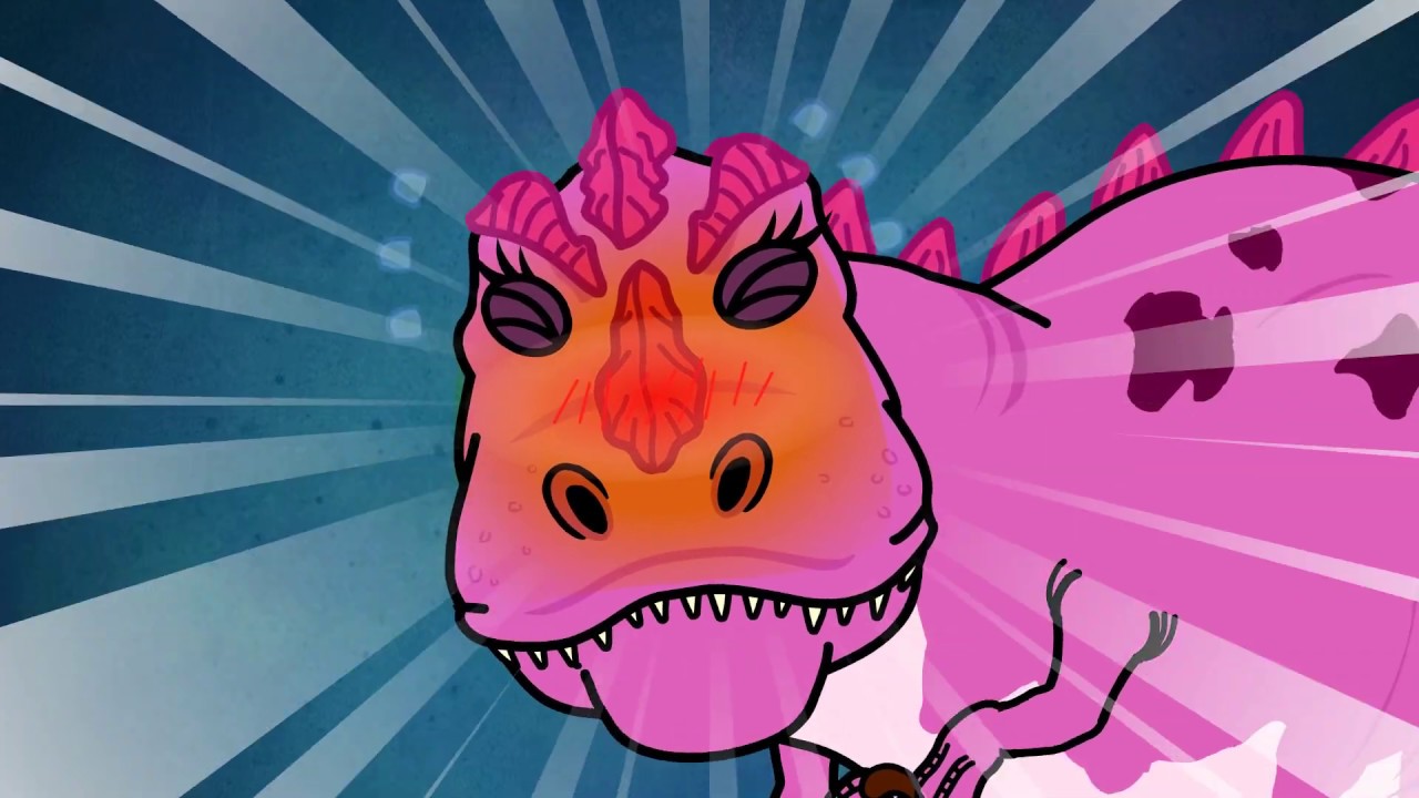 A Farter, Ceratosaurus #1 | Ceratosaurus with a Huge Fart! ★Geni Dino Movie
