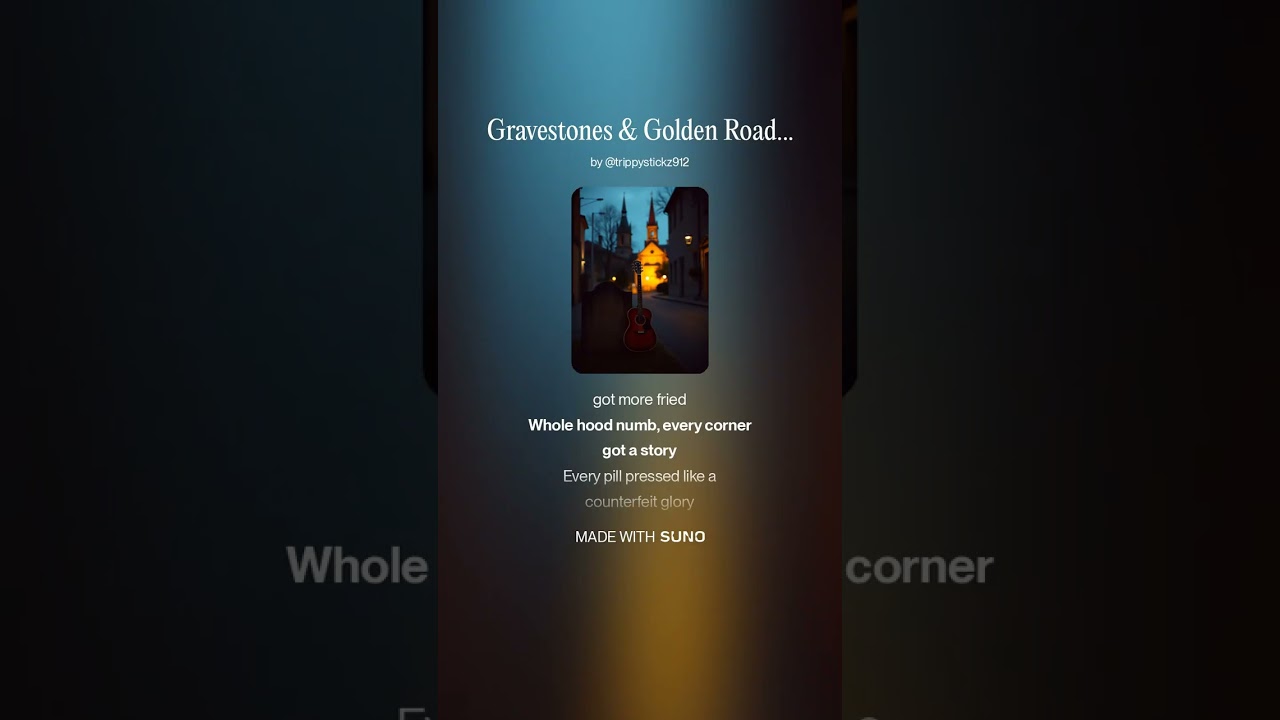 Gravestones & Golden Roads