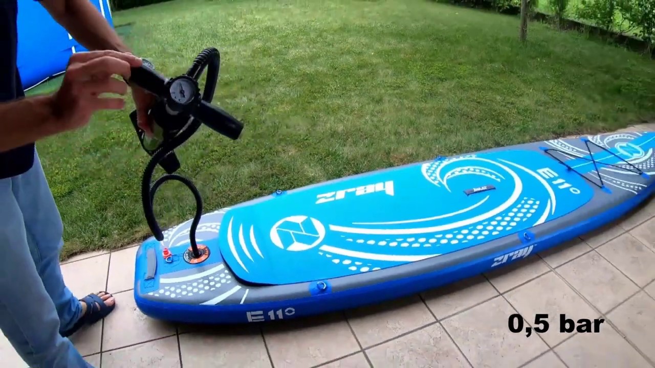 SUP ZRAY EVASION E11, unboxing et test