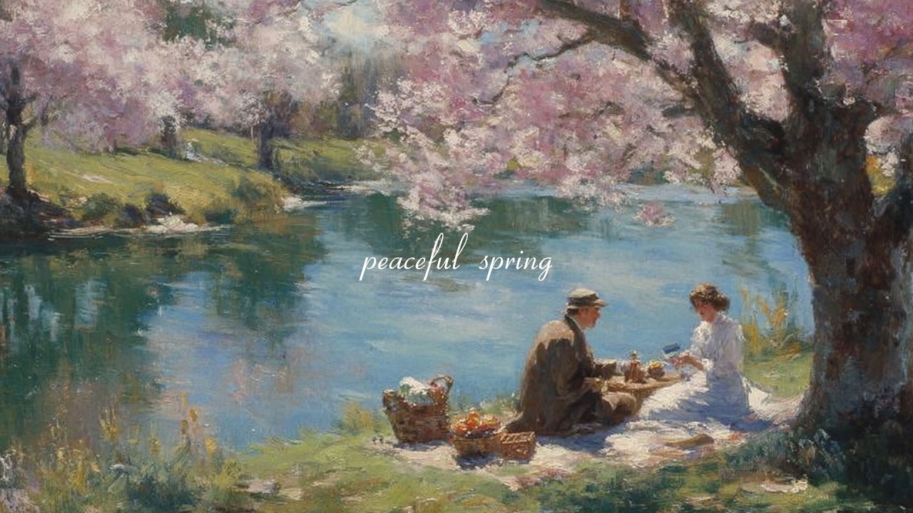 peaceful spring 🌸 a calm palylist for slow mornings & soft days