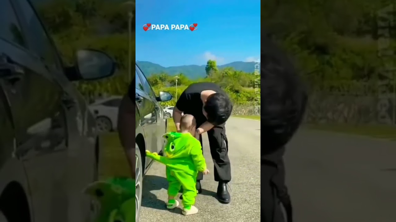 Japan in baby 💝 baby and papa viral video 😂#baby  #shorts #babyboy #bhoot #cartoon #cargames