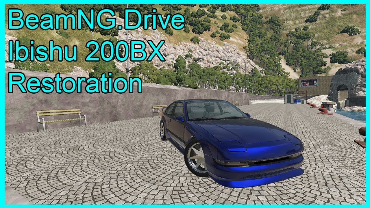 BeamNG.Drive Ibishu 200BX Restoration - Logitech G29