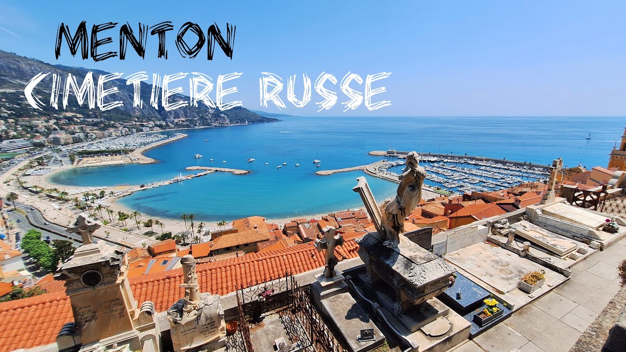 Нелегально пробралась на старое русское кладбище в Menton