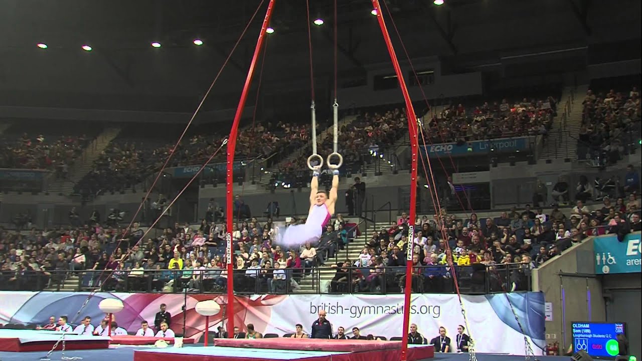 SAM OLDHAM - RINGS - 2015 British Gymnastics Championships - Senior All Around