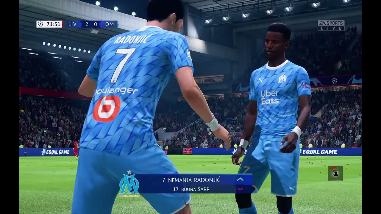 Liverpool 3–0 Marseille