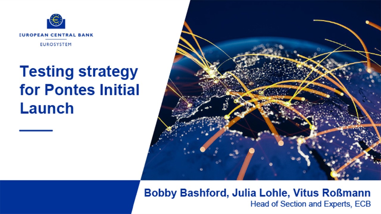 Testing strategy for Pontes Initial launch