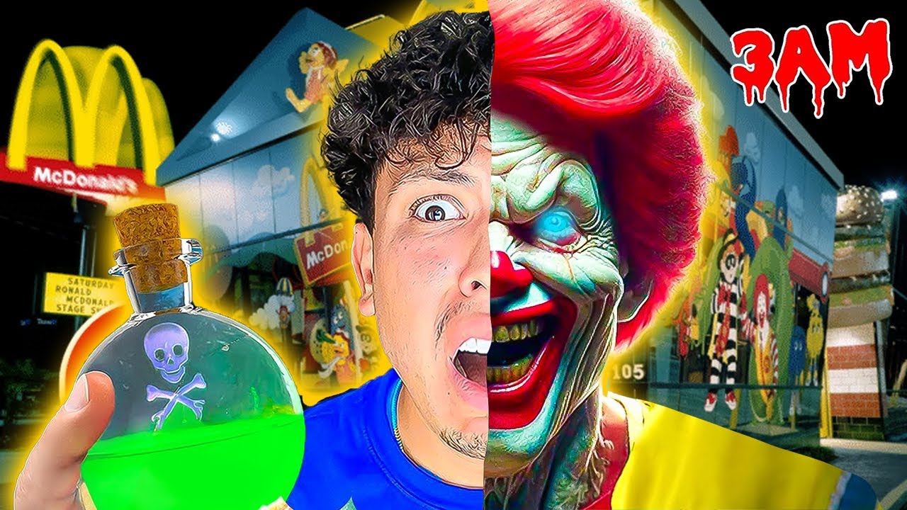 HE TURNED INTO MCDONALD