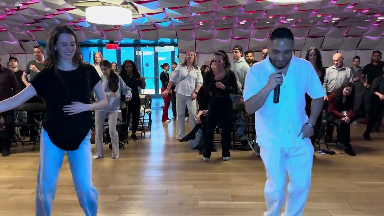 Carlos & Mélanie (Dominican Bachata Animation) at the El Gran Baile Dance Festival on March 15 2026