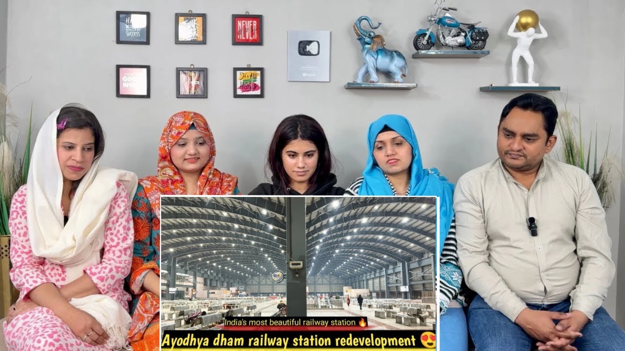 Ayodhya Dham Railway Station Redevelopment 😍 | India's Most Beautiful Railway Station | Reactology