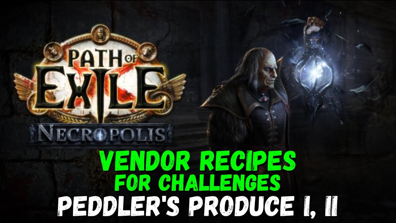 [PoE] Vendor Recipes: Instilling orb, Influenced item, Unique Item, Hybrid Flask, Exalted Shard