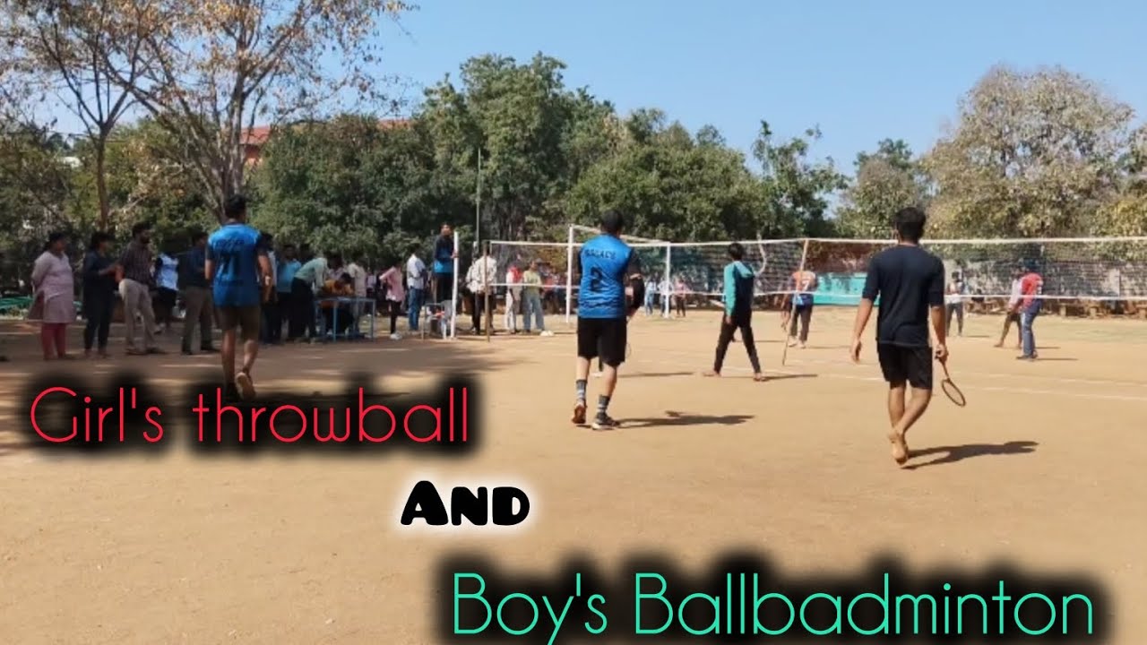 Girl's throwball and Boy's Ballbadminton|Chanda_ನಾ_dairies_8|Chandana Gangaiah|JSS BOTANICA 