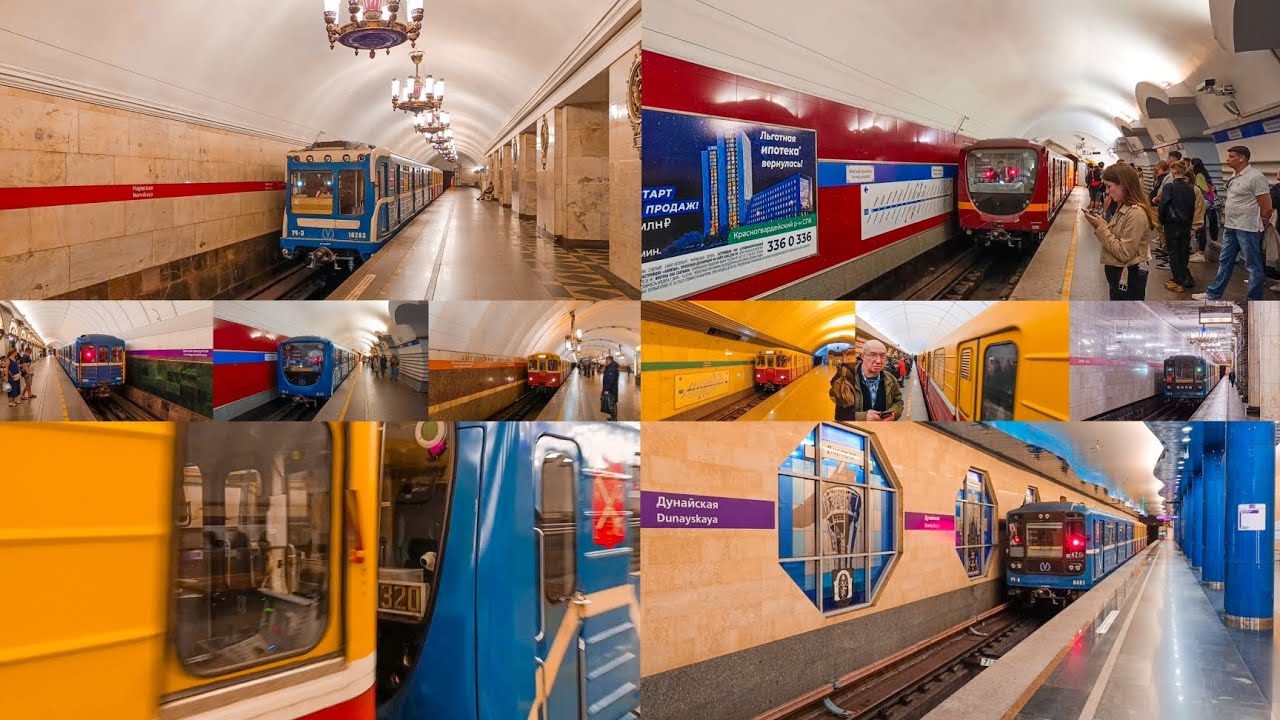 Сборник - перегонки ЭКА-003 и ЭКА-004: с 540, .8, .5П, .5Л, НЕКВР 717, + на всех линиях!