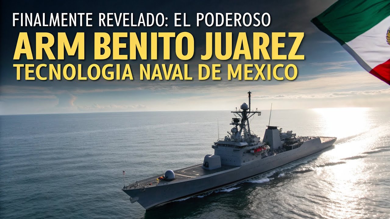 Finalmente revelado: el poderoso ARM Benito Ju&aacute;rez &ndash; Tecnolog&iacute;a Naval de M&eacute;xico
