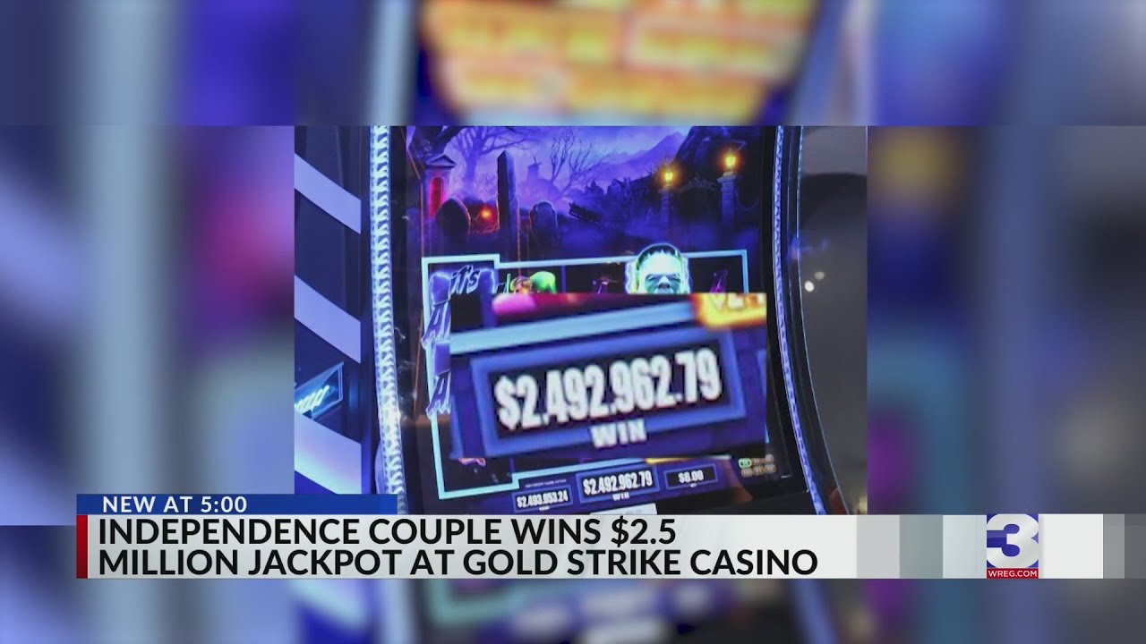 Mississippi couple wins $2.5 million jackpot at casino