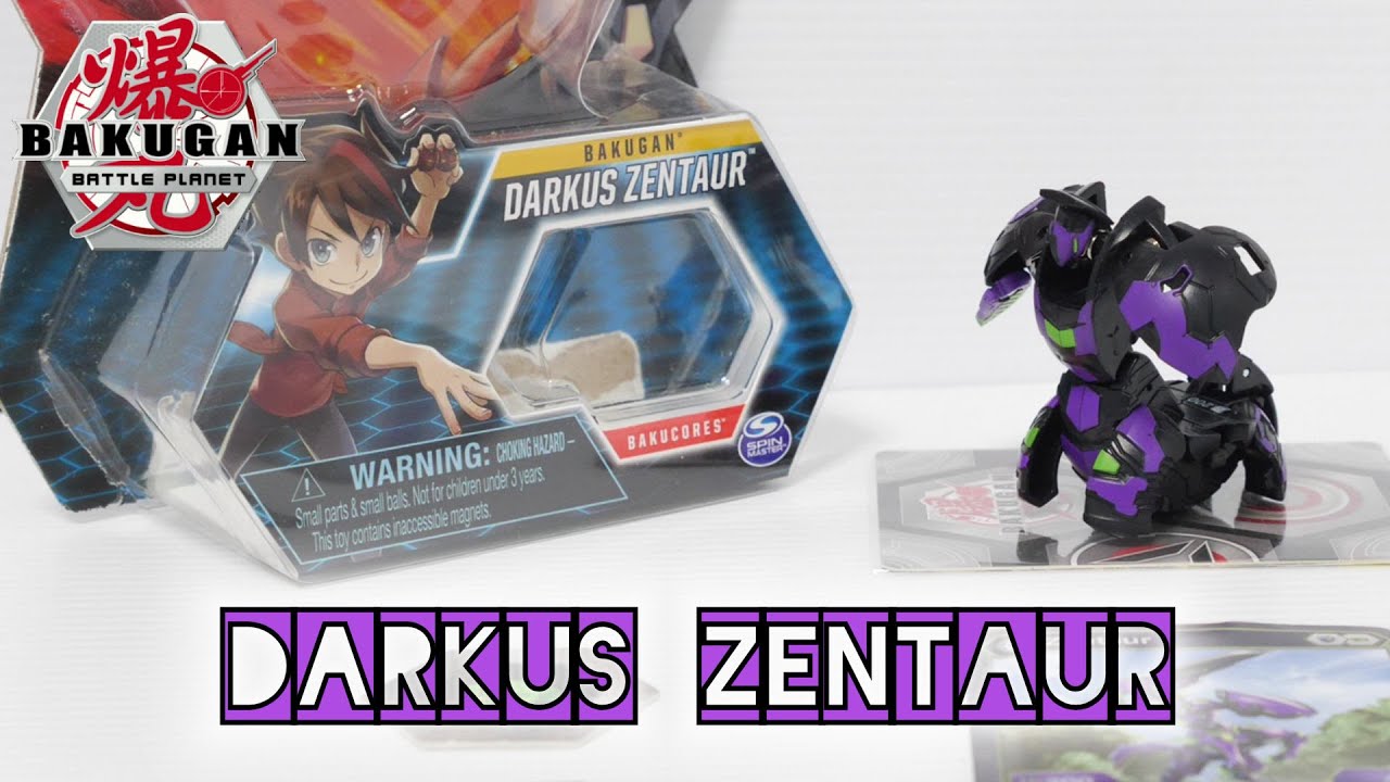 DARKUS ZENTAUR Single Pack | Battle Planet | BAKUGAN UNBOX