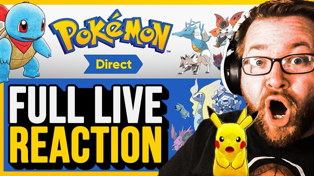 ⚔ POKEMON DIRECT JANUARY 9th, 2020 LIVE REACTION! 🤯 Kazrisk Reacts