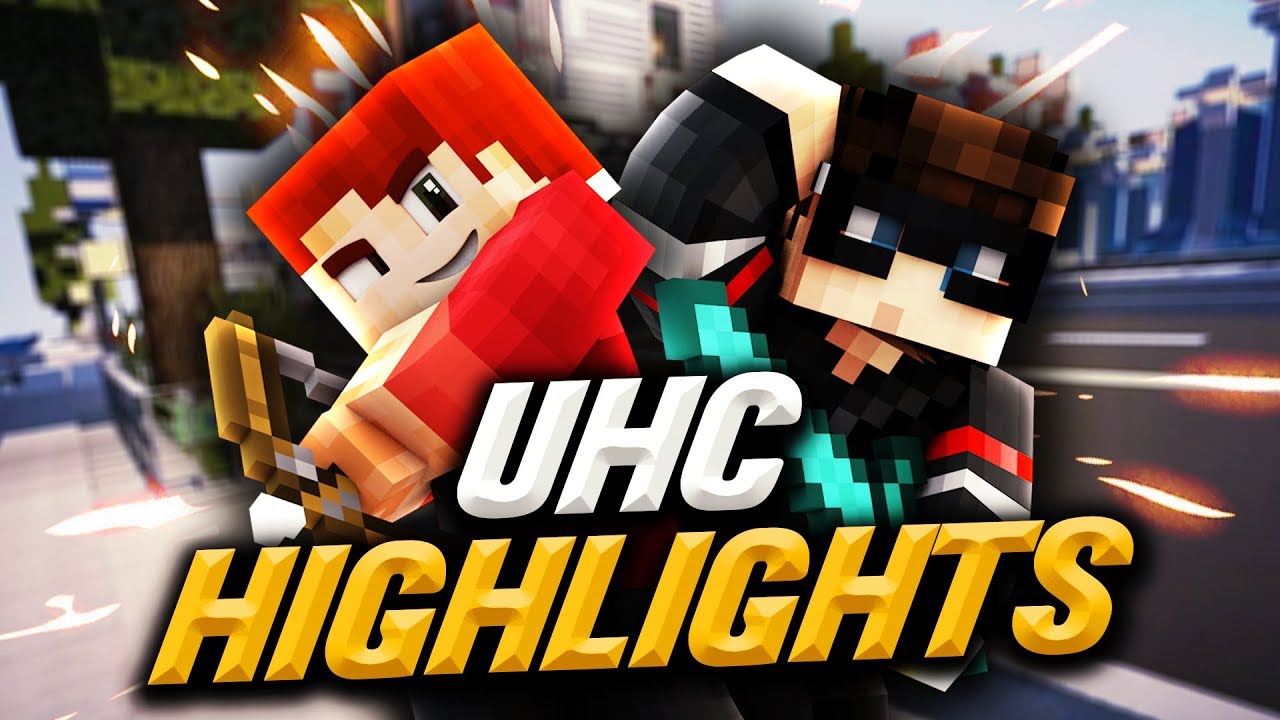 My First UHC Win with Huahwi | Hypixel UHC Highlights