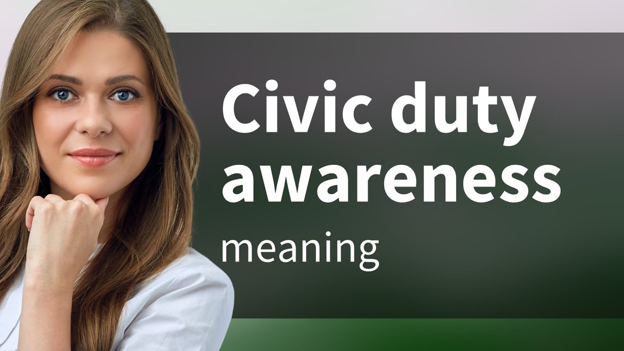 Understanding Civic Duty Awareness