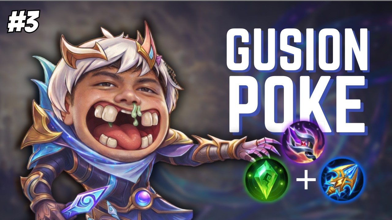 GUSIONPOKE GAADA OBAT | GUSION GAMEPLAY | MLBB