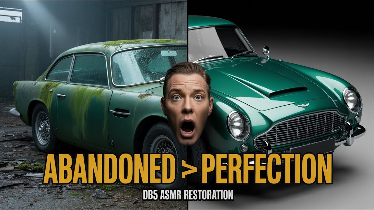 Abandoned Aston Martin DB5 1965 Restored to Perfection | Ultra-Satisfying ASMR (2026)|EvoRoyale Cars
