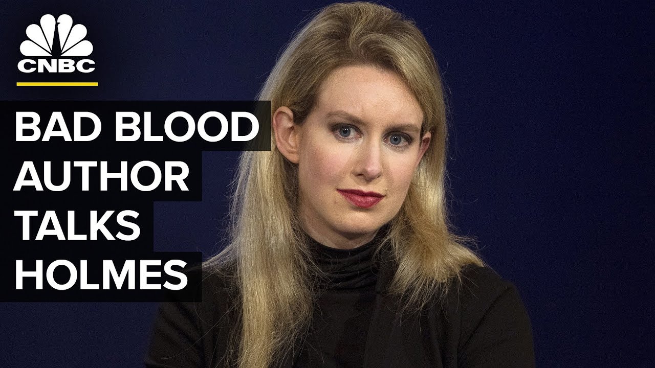 Автор книги «Плохая кровь» Каррейру об Элизабет Холмс и компании Theranos