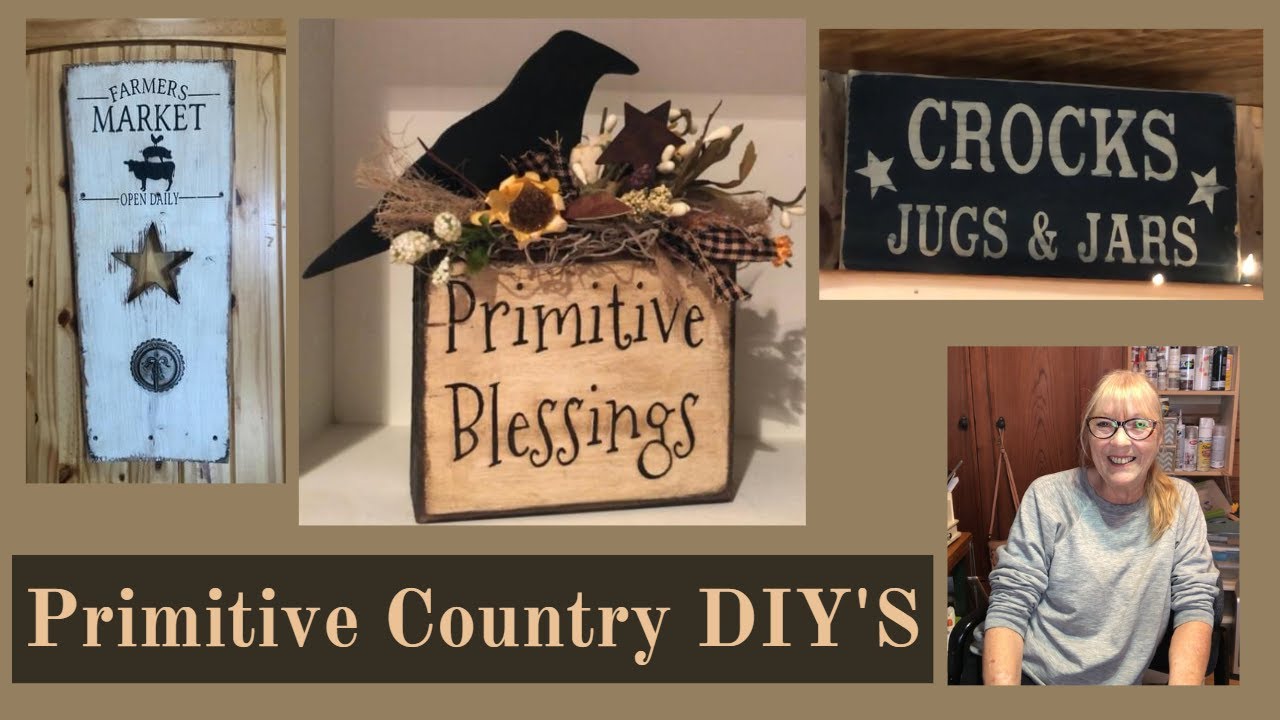 Primitive Country Craft Idea DIY'S
