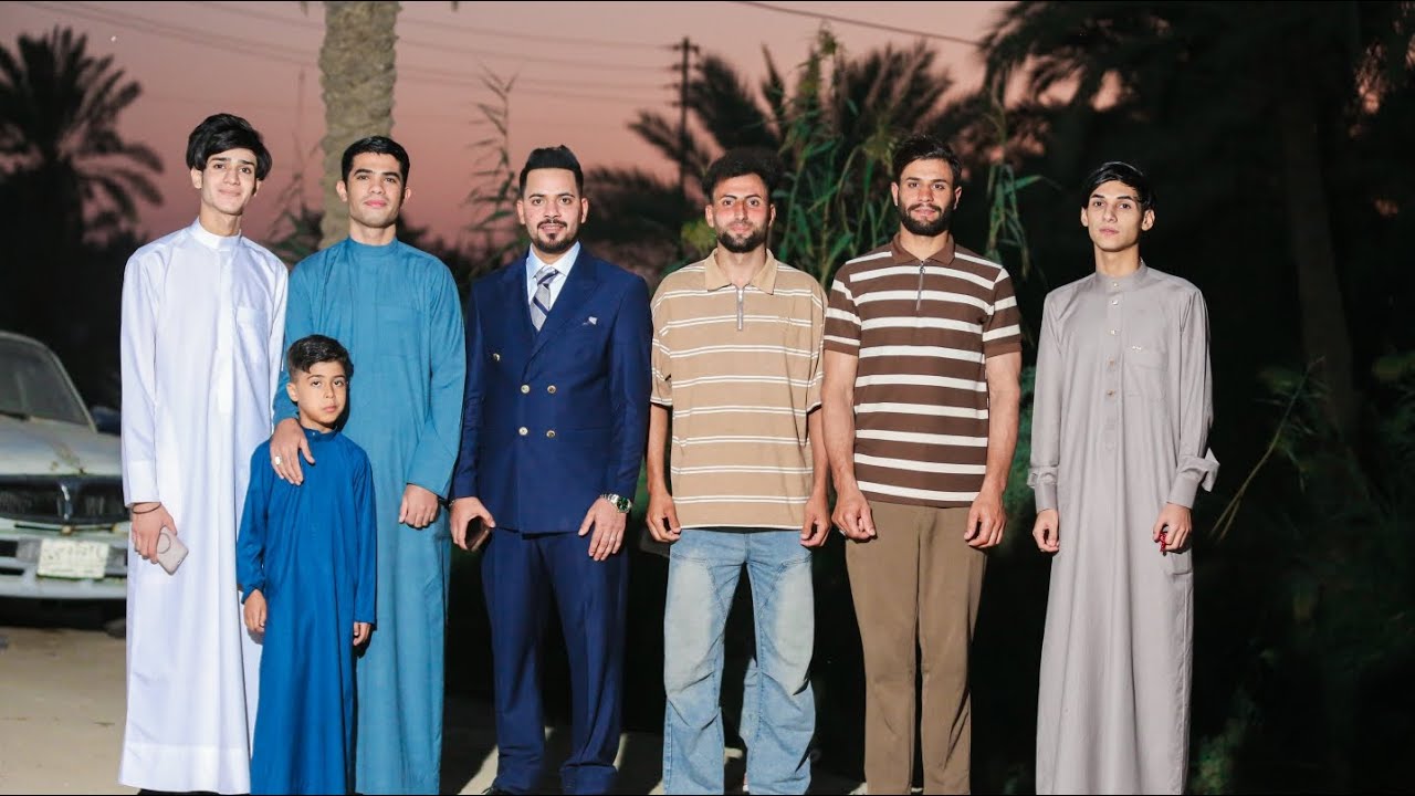 حفل زفاف الأخ/حسين جليل/تستاهل كل الخير الف مبروك الزواج 