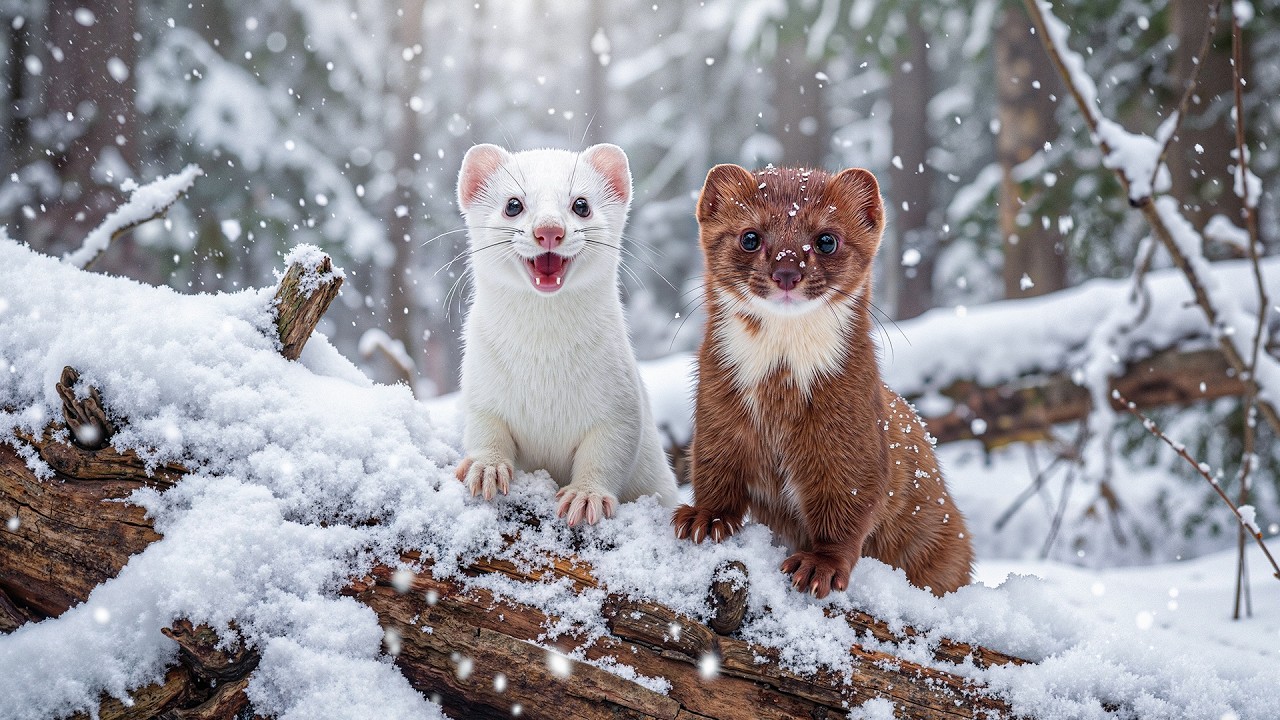 ❄️ Snowy Nature Calm with Gentle Piano for Deep Rest and Emotional Balance 🌨️🎹