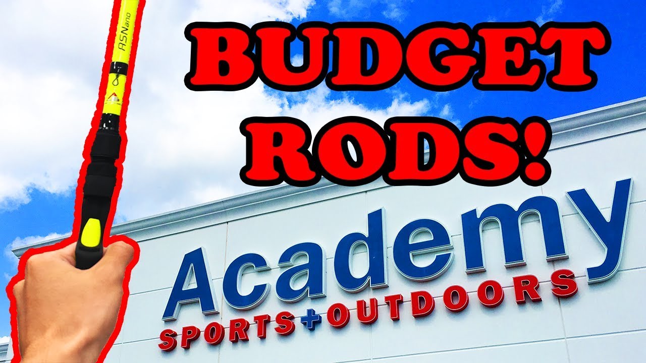 Top 5 Casting Rods Under $100 at Academy Sports! (Fishing On a Budget!)