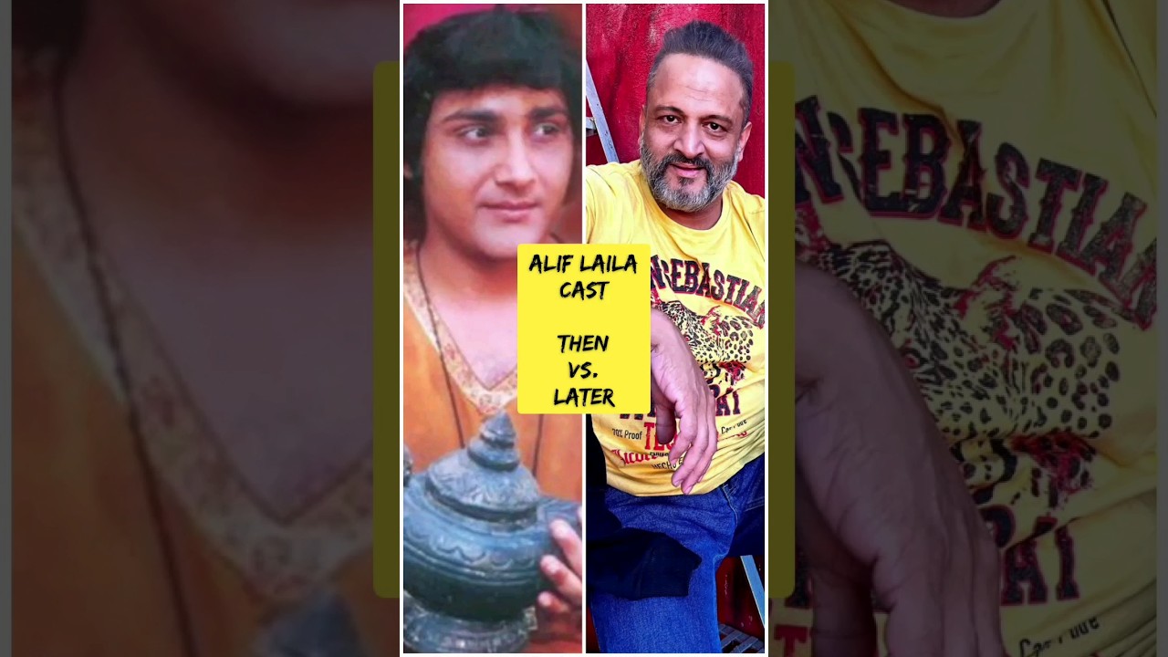 Alif Laila cast 💯 #doordarshan #aliflaila #tv #trending #serial #ytshorts
