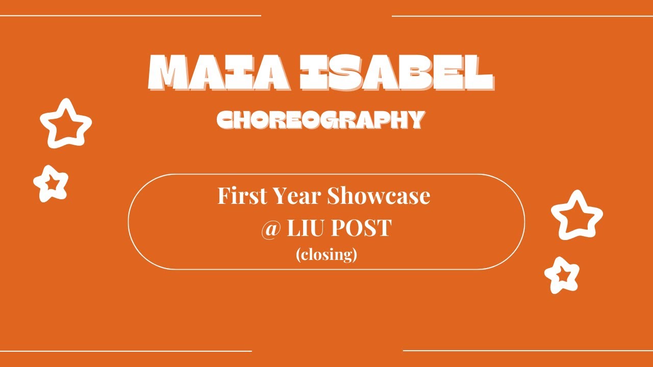 FYS PTC Closing- Maia Isabel Frias & Aidan Bradley Choreo