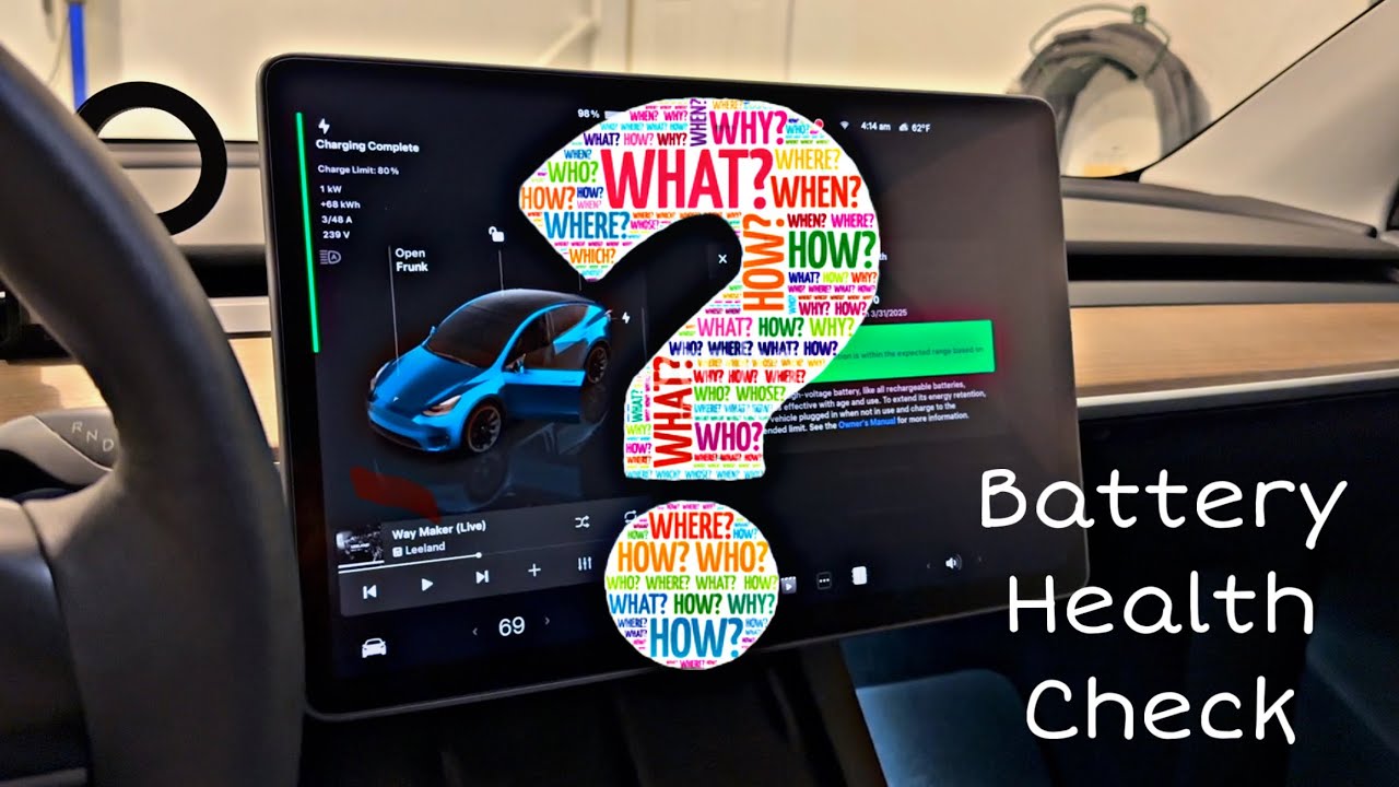 Tesla Model Y Battery Health Check &ndash; 2.2 Years & 70,000 Miles! 🔋⚡