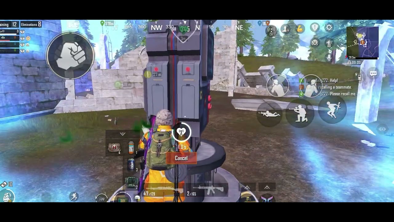Landing agar late karoge to Mai Goliyo se Channi kar dunga #viral #pubg #mobilegame #pubgmobile 