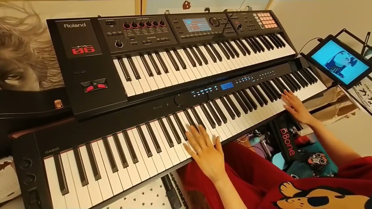 【Ado】ギラギラ 弾いてみた ピアノ キーボード(バンド用)FA06 CASIO px-s3000