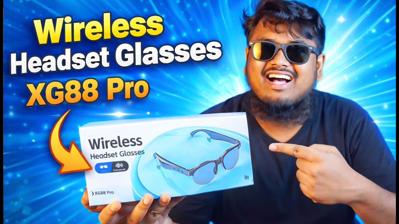Headset Sunglasses||স্মার্ট সানগ্লাস|| এক সানগ্লাস এই সব