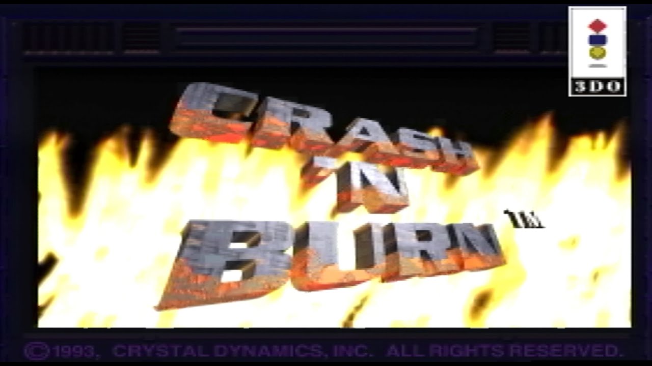 【3DO】Crash 'N Burn（クラッシュ・アン・バーン） RTA ALL COURSE MODE SELLECT-B 2:25:07:84【RTA】