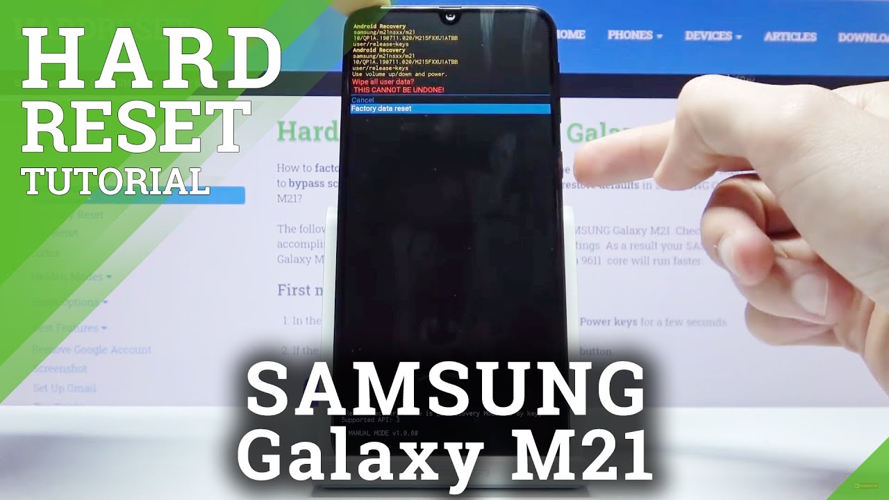Аппаратный сброс настроек SAMSUNG Galaxy M21 &mdash; стирание данных / обход блокировки экрана