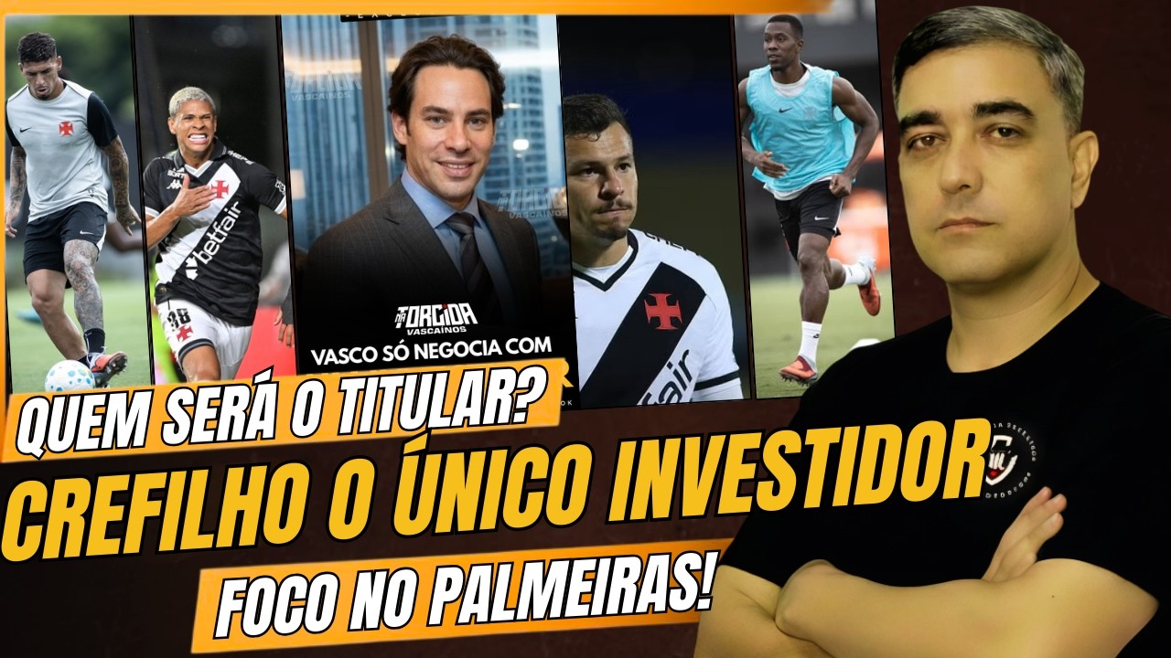 QUAL SERÁ O TIME TITULAR DE RENATO? VASCO SEGUE ATRÁS DE PATROCÍNIO MASTER! FOCO NO BRASILEIRÃO!