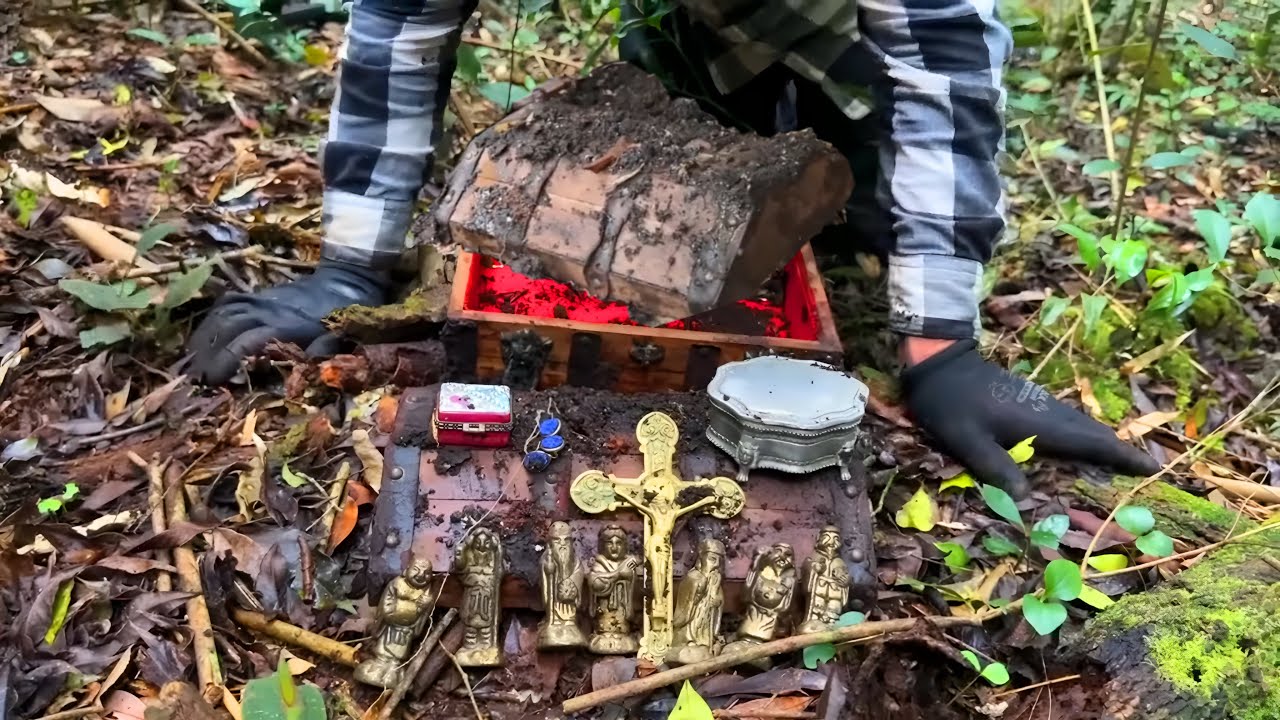 Cachorro encontrou Ouro Enterrado Nesta Gruta