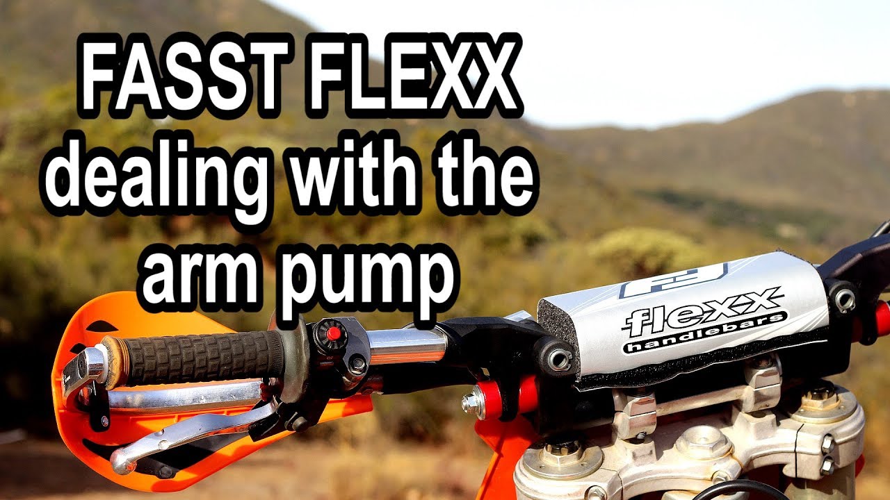 FASST FLEXX handlebars and hand guards installation on a dirt bike - KTM 250SX