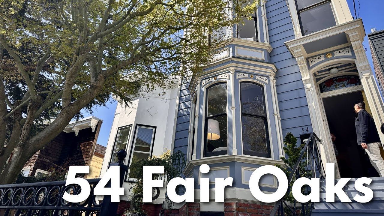 Buyer Preview: 54 Fair Oaks, San Francisco, Sunny + Charming Victorian with Vanguard Properties (4K)